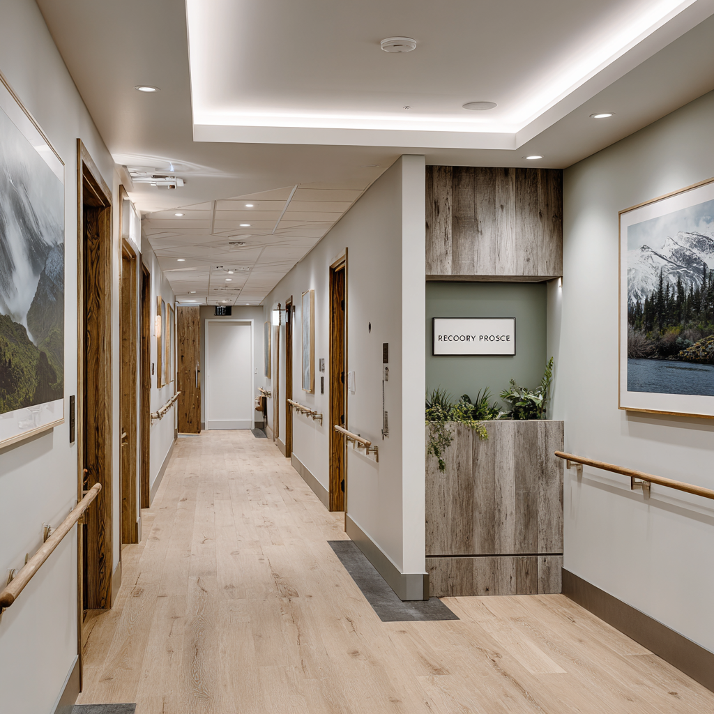 Common areas and lounges at our treatment center